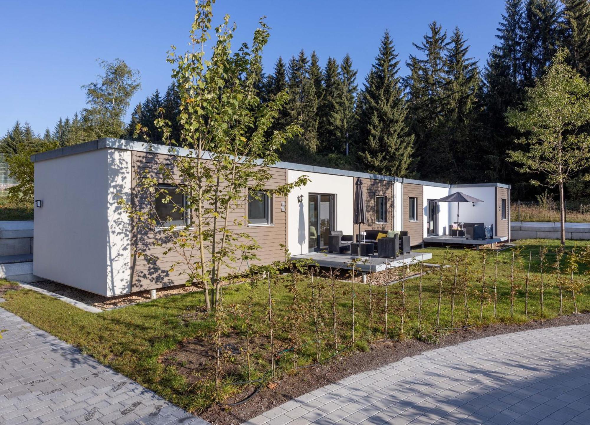 Tiny House Village Лёффинген Экстерьер фото